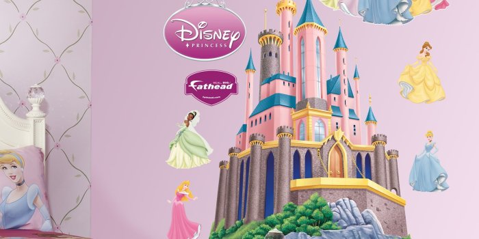 2000x2000 Fathead Disney Princess Castle Wall Decals