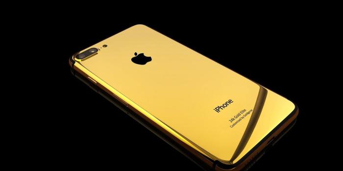 1332x850 Wallpaper Apple, iPhone, gold, smartphone, iPhone 7, 24k Gold Elite