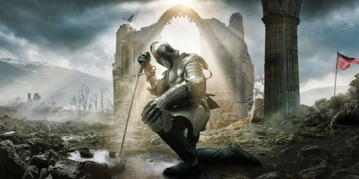 5000x2812 5045187 Sword, Knight, Armor, Warrior wallpaper and background