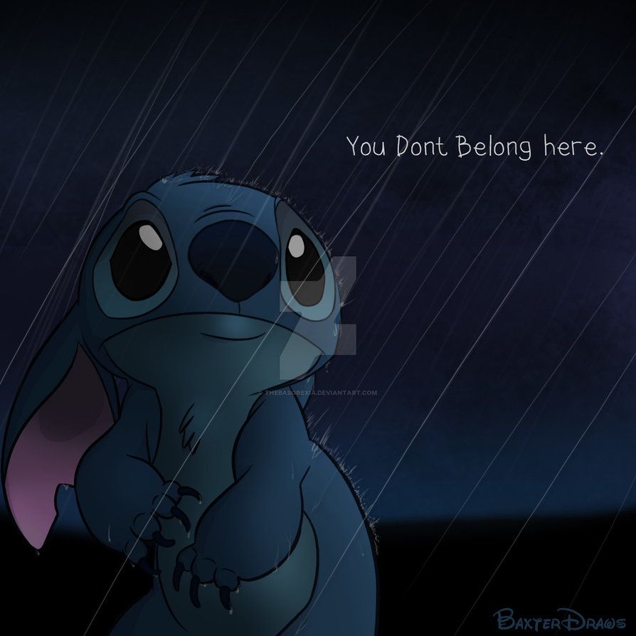 894x894 Sad Stitch by TheBasorexia