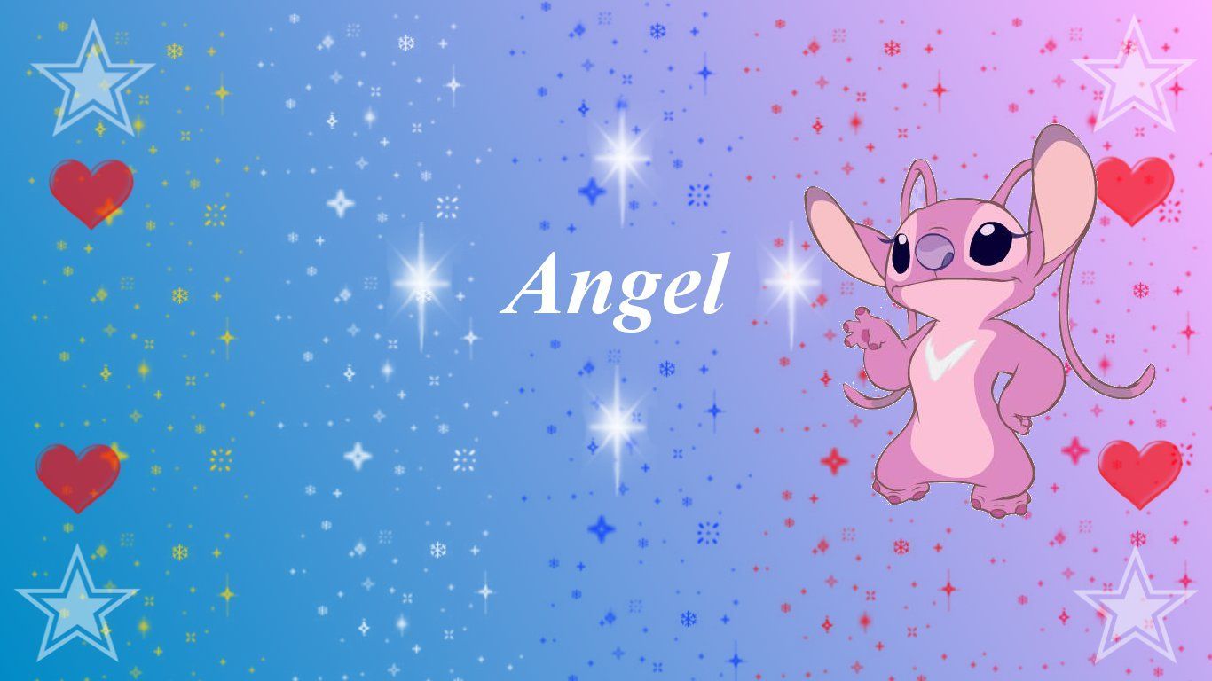 1366x768 Angel Disney's Lilo & Stitch Wallpapers