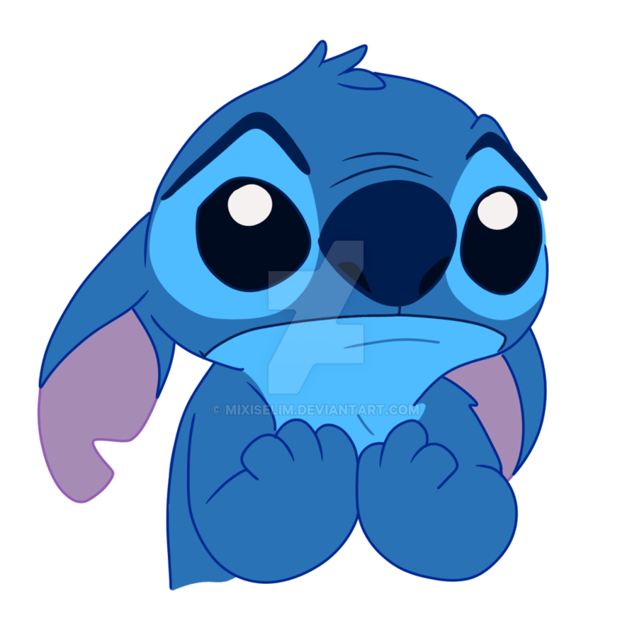 892x896 Sad Stitch by MixiSelim