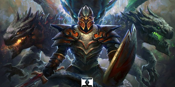2048x1152 Dota 2 Dragon Knight Warrior Fantasy Sword Shield Armor Dragon Art