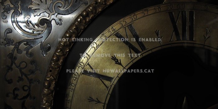 1920x1080 old clock cracks black abstract