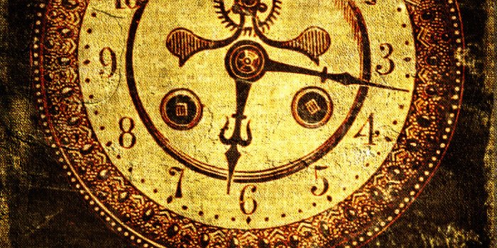 750x1050 Old clock steampunk wallpaper