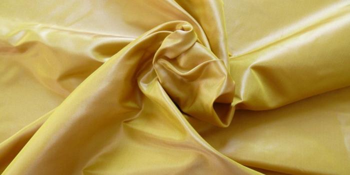 1024x768 DESIGNER 100%SILK TAFFETA 24K GOLD w PINK SHOT SKU T16 - $32.00