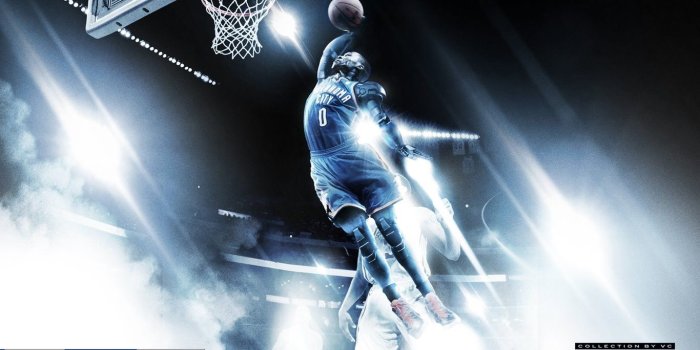 1366x768 Wallpapers Nba Legends Westbrook Xplosive Posterizes 1366x768