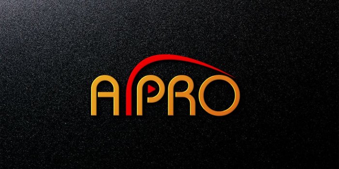 1024x768 Elegant, Modern, Media Logo Design for AIPRO (Association of