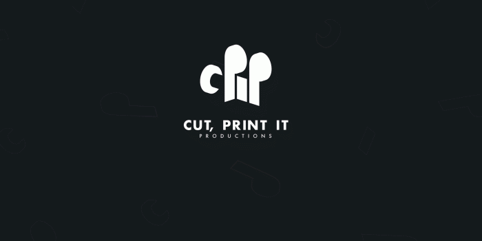 3000x1875 Cut, Print It Productions Logo Design | The Dots