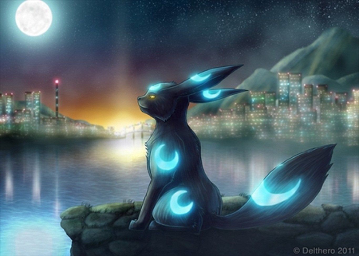 1366x974 44 Umbreon (Pokémon) HD Wallpapers | Background Images