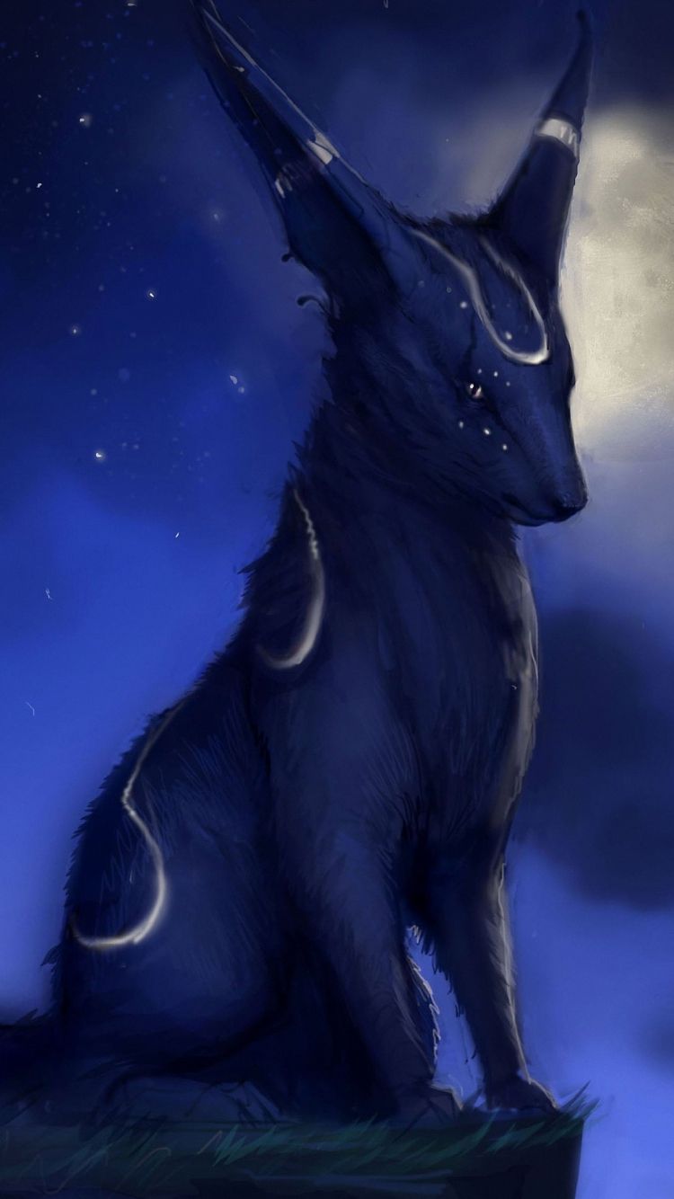 750x1334 Umbreon - Pokemon iPhone 6s Wallpapers HD