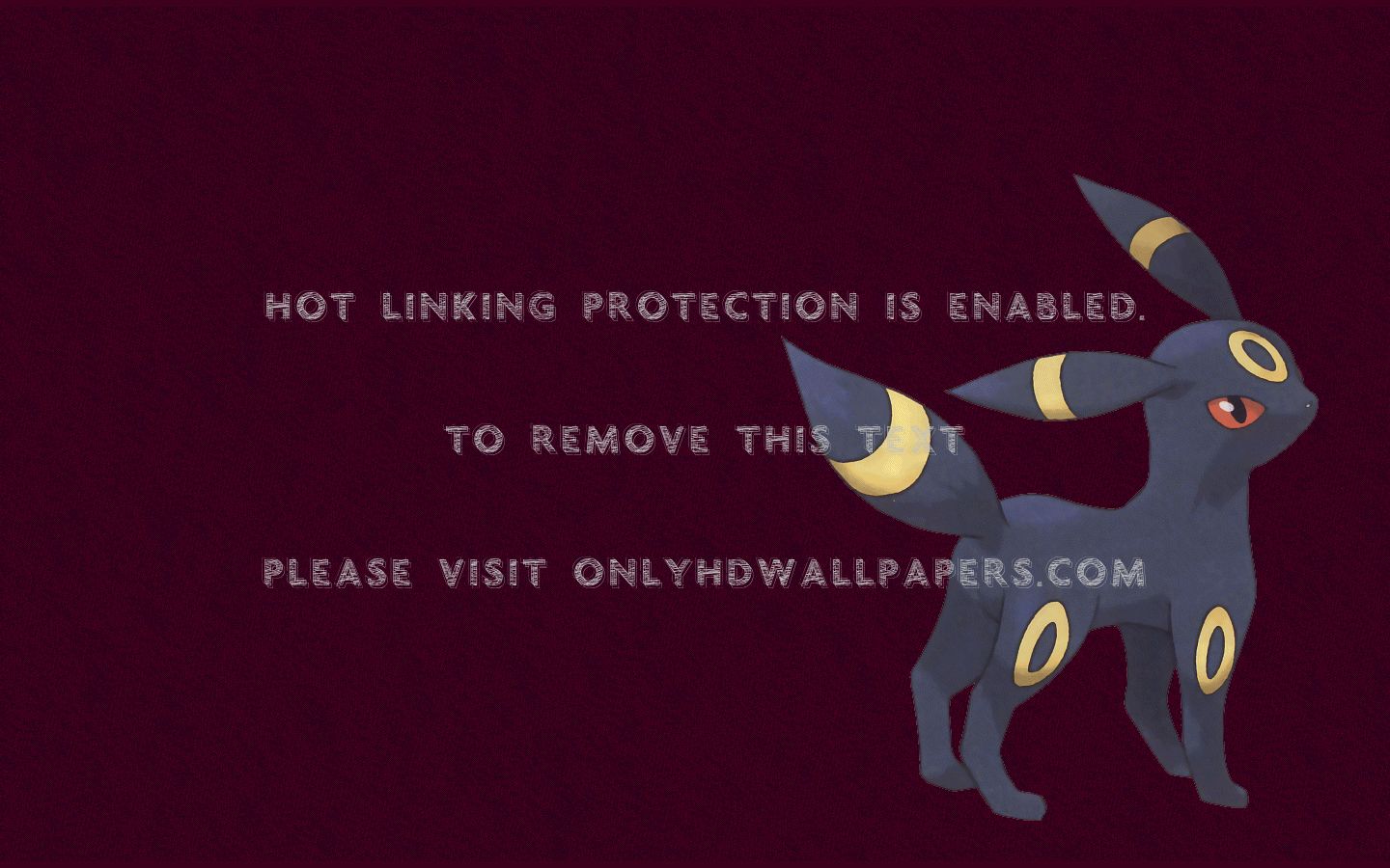 1440x900 Pokemon umbreon Simple Background