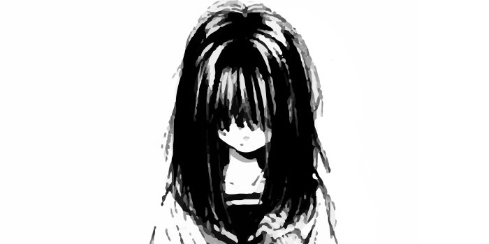 3840x2160 Sad Cartoon Girl Wallpaper - Depressed Easy Anime Drawing Free