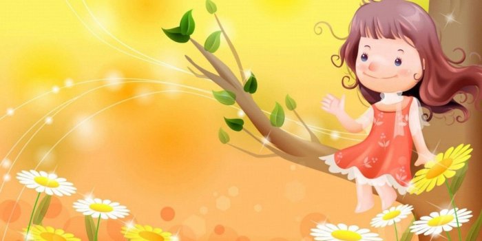 1473x1105 Kids Girl Cartoon Vector Images Hd Wallpaper | SOIDERGI
