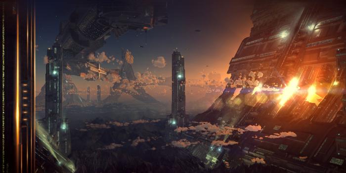 1920x1080 50 Futuristic City Wallpapers