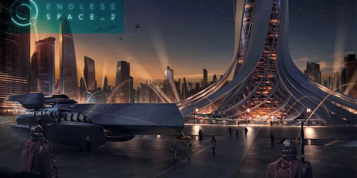 1920x1080 A city on an alien planet Wallpaper from Endless Space 2