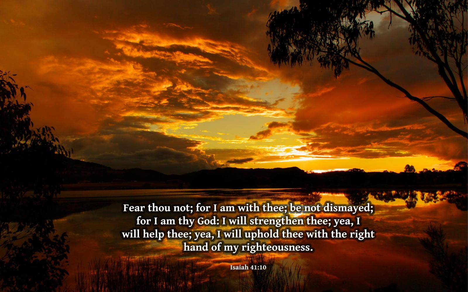 2667x1667 Isaiah 41:10 - Free Nature & Bible Desktop Background / Wallpaper