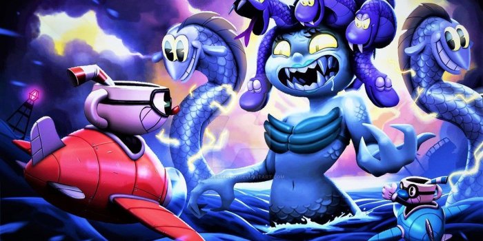 1173x681 Cuphead Art Wallpaper by Nukester500