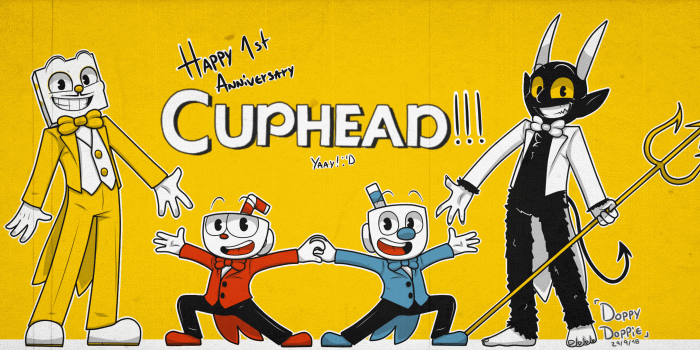 2391x1087 Cuphead Wallpaper #2399600 - Zerochan Anime Image Board