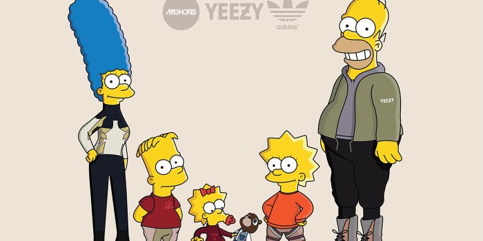 1400x990 The Simpsons x Yeezy Season 3 on Behance