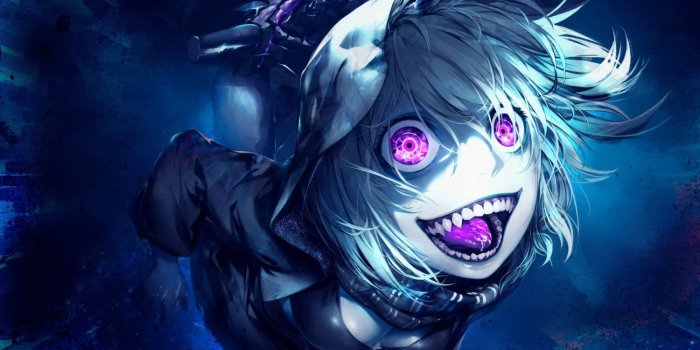 1500x947 4545881 #Re-Class Battleship, #manga, #scary face, #purple eyes