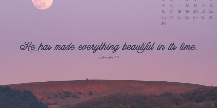 1280x1024 September 2018 - Purple Moon Desktop Calendar- Free September Wallpaper