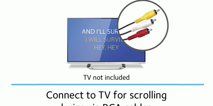 1280x800 SML505 CDG Karaoke with lights