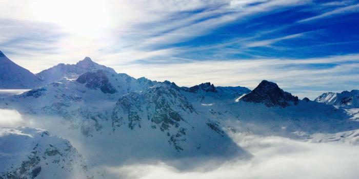 3264x1342 3031574 alpine, cold, mountain top, mountains, nature, peak, snow