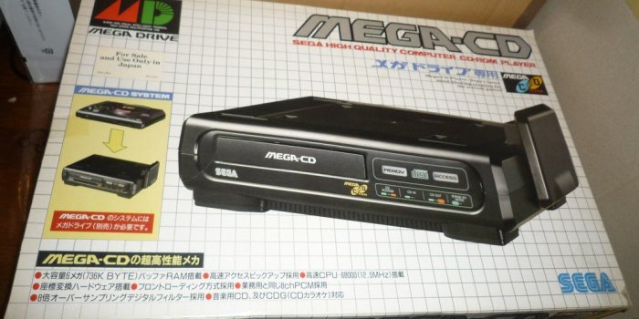 1060x795 Sega megadrive console boxed no manual + Sega MEGA CD console boxed