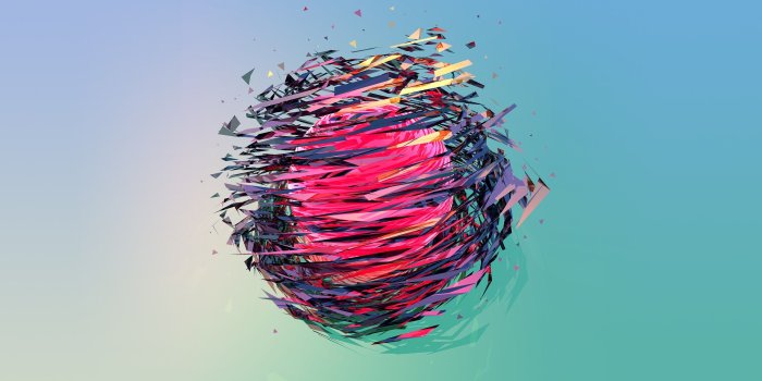 2560x1440 4584369 #gradient, #Justin Maller, #Facets, #abstract, #digital art