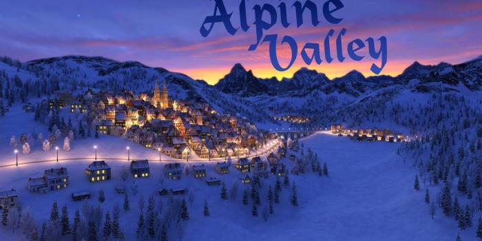 1280x720 Alpine Valley 3D Live Wallpaper and Screensaver