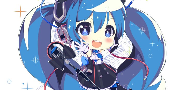 2732x2732 au26-hatsune-miku-anime-girl-blue-illustration-art-cute-wallpaper