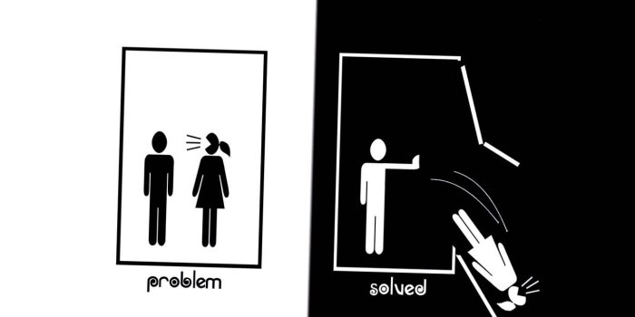 1366x768 Black And White Funny Love Wallpapers HD / Desktop and Mobile