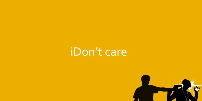 1920x1200 I dont care text overlay, Apple Inc., Ipod, iPhone, cellphone HD