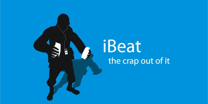 1680x1050 apple, Inc, , Ipod, Silhouettes, Slogan, Team, Fortress 4K HD