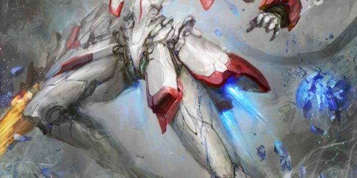 3536x5000 White and red robot wallpaper, Darling in the FranXX, Code:002