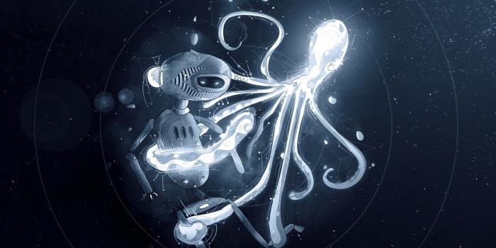 1600x1200 Download the Octopus and Robot Wallpaper, Octopus and Robot iPhone