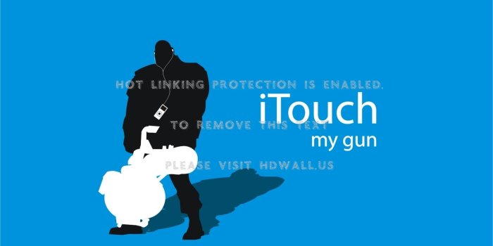 1680x1050 heavy tf2 apple inc ipod silhouette slogan team