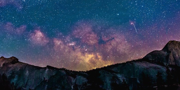 1366x768 ni97-aurora-star-night-sky-space-blue-mountain | patterns & details