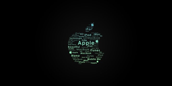 1440x900 Apple logo typography Mac Wallpaper Download | Free Mac Wallpapers