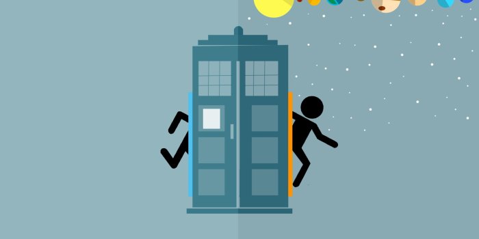 1920x1200 A Portal To Anywhere In Time And Space - A Wallpaper I Made Today