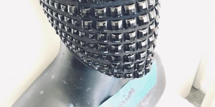 750x1334 Yeezus tour mask by Maison Margiela being sold for 50k on Grailed I