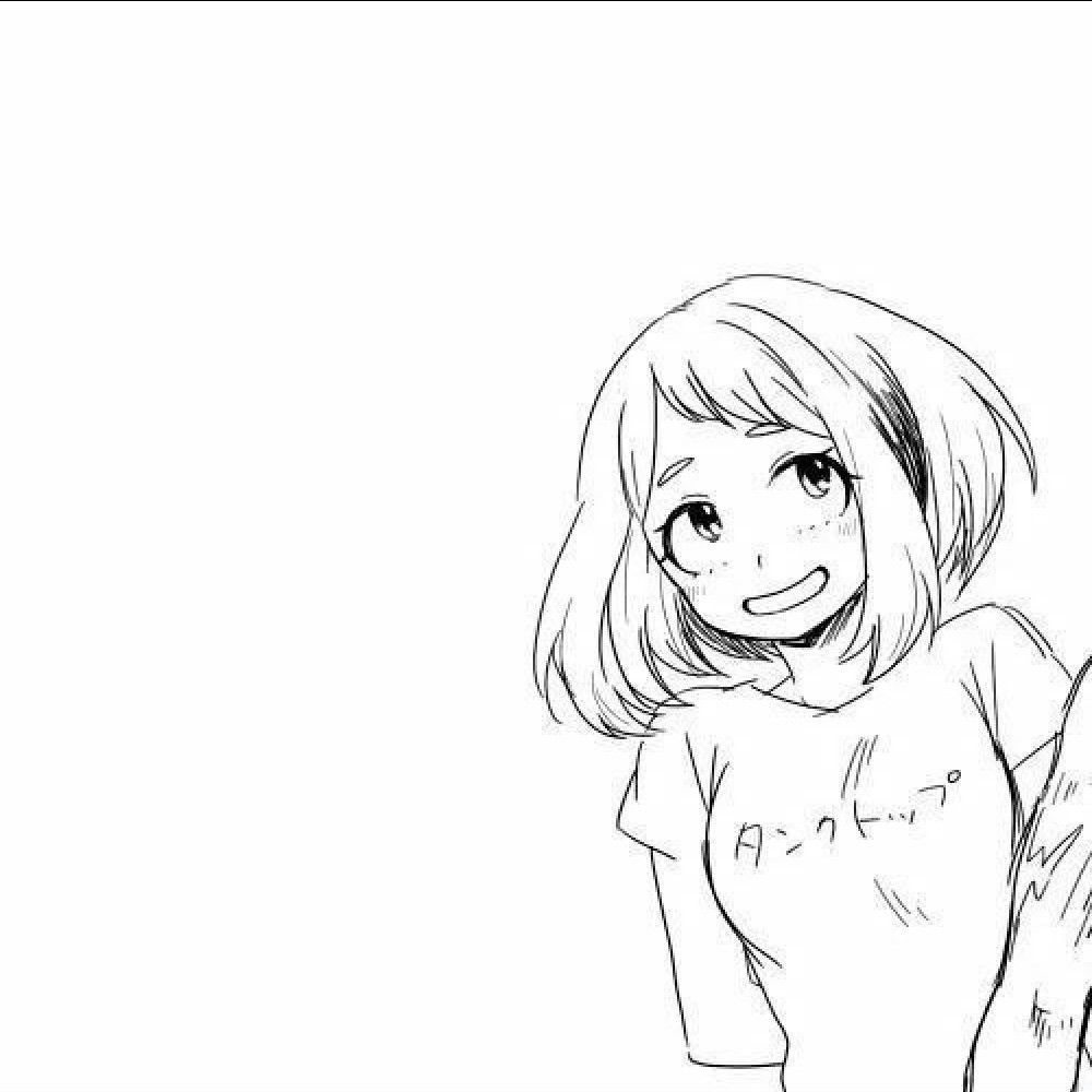 1000x1000 Unreal on Black & White in 2019 | Anime, Anime drawings