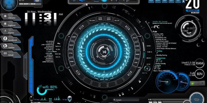 1189x671 50+] Jarvis Desktop Wallpaper on WallpaperSafari