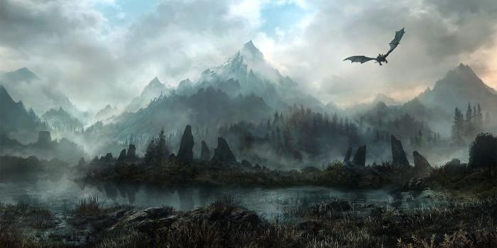 2000x1080 79+ Skyrim Scenery Wallpapers on WallpaperPlay