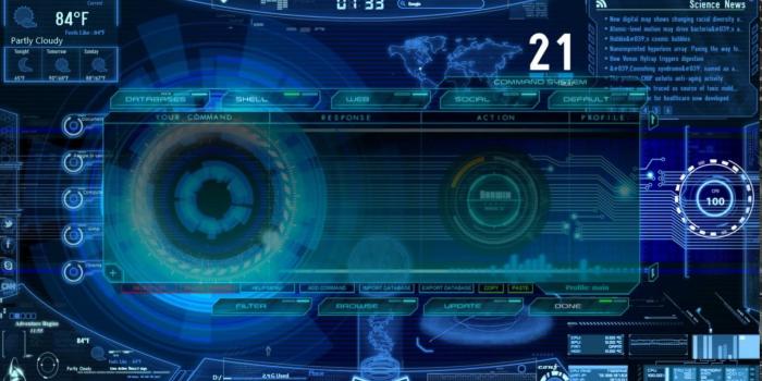 1280x720 Showing off my Rainmeter wallpaper and some Jarvis (Darwin) commands on my  slow pc