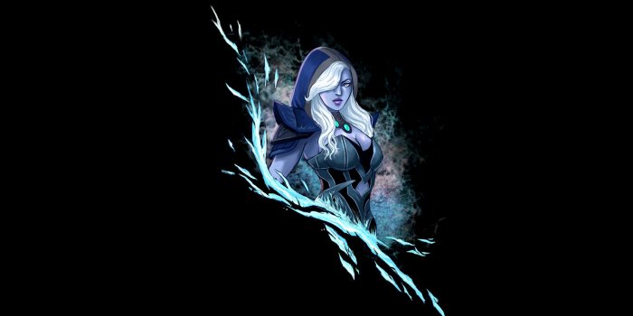 1920x1080 Pictures DOTA 2 Drow Ranger Archers Warriors Fantasy Games Hood