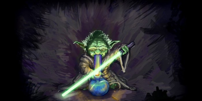 1920x1200 Yoda Bong Wallpaper Weed - WeedPad Wallpapers