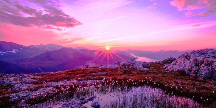 1920x1200 Stunning Purple Sunset #6901025