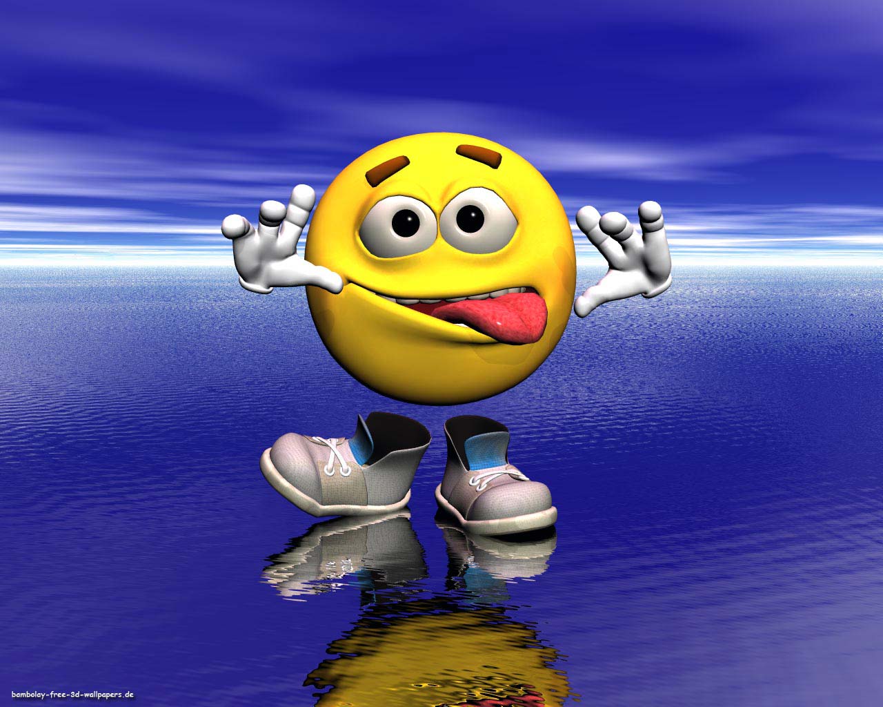 1280x1024 3D Smile - Wallpaper #14684